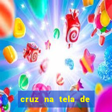 cruz na tela de cruz das